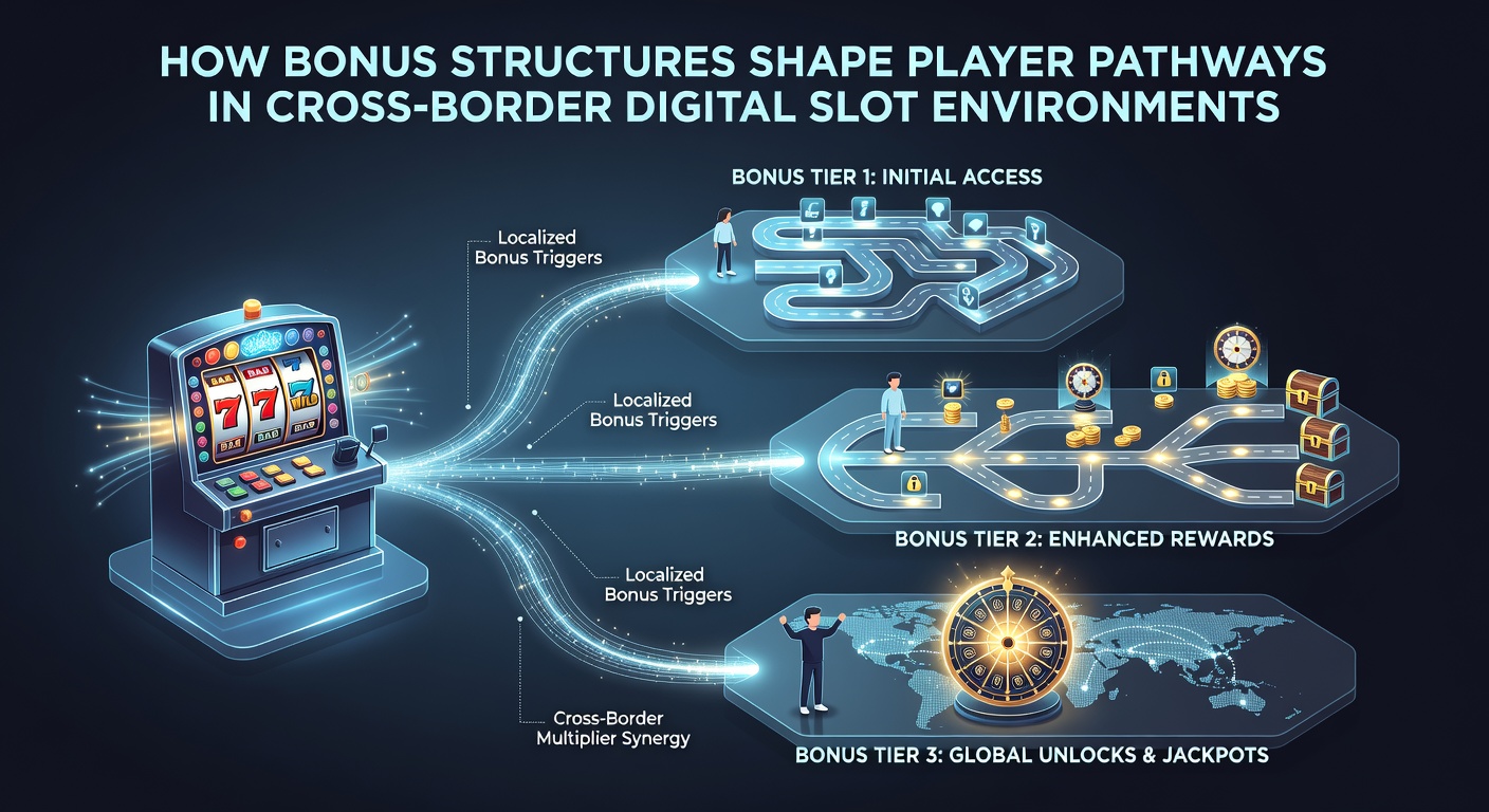 Grafik zu Bonusstrukturen und Spielerpfaden in Online-Slots