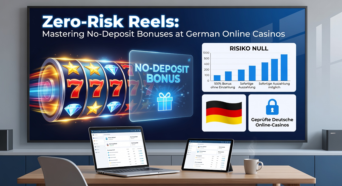Detaillierte Übersicht über Umsatzbedingungen und Gewinnchancen bei No-Deposit-Boni in einem deutschen Casino-Dashboard